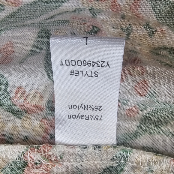 TUCKERNUCK Pomander‎ Place Bermuda Blossom Kenzo Swing Dress Tiered Size M - Picture 7 of 10